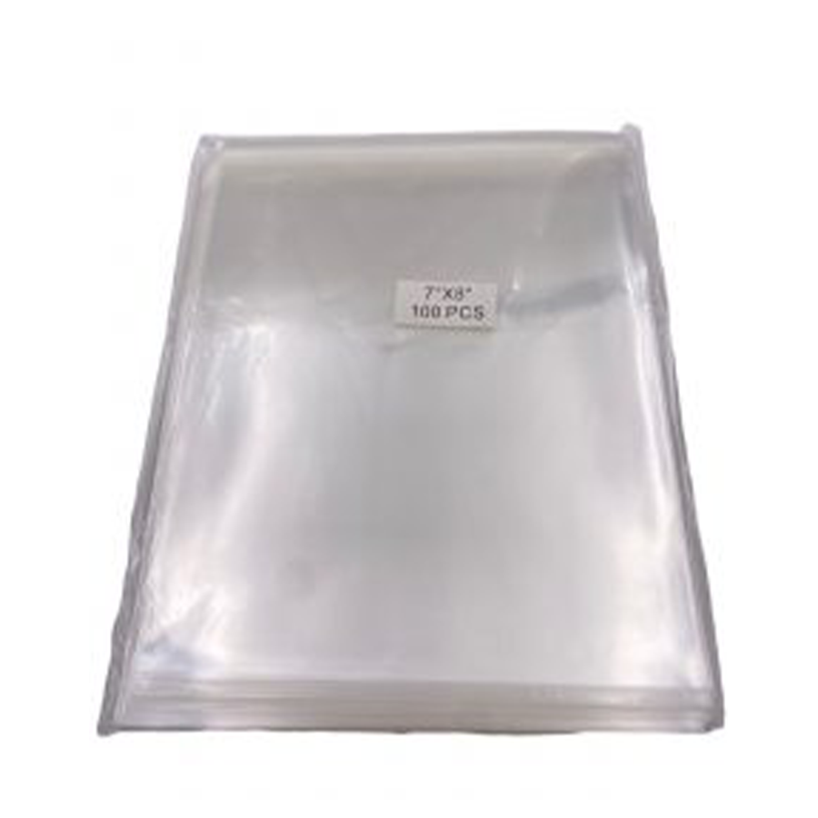 BOLSA DE CELOFÁN DE 7X8¨CON PEGAMENTO PAQ. CON 100 PZS