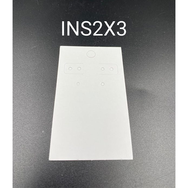 INS2X3 INSERTO DE CARTON DE 5X7.5 CM