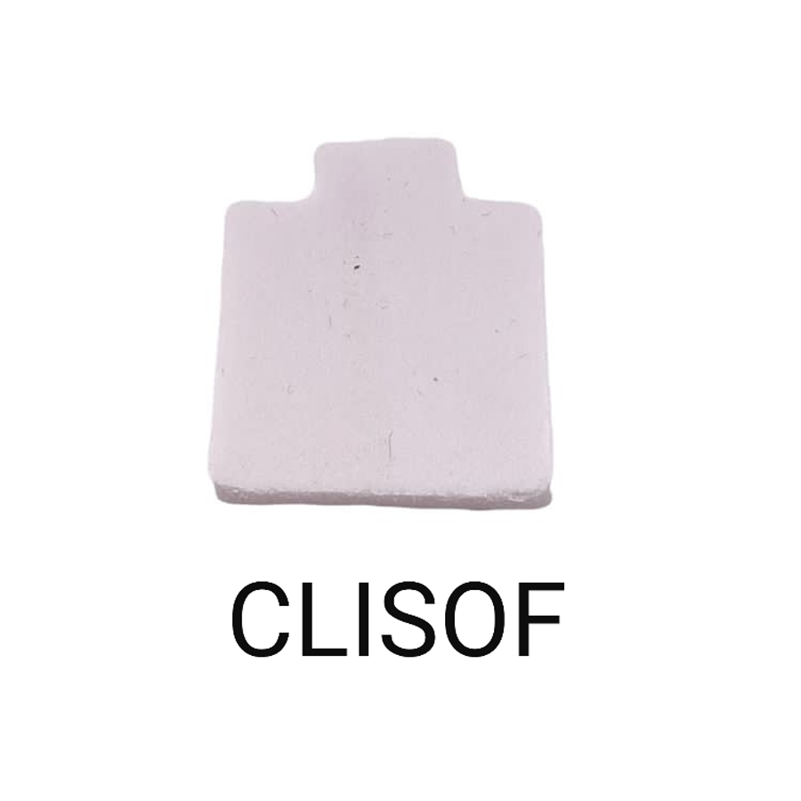 PAQUETE DE 100 BLISTER DE FOAMY LISO DE 2.5X2.5 CM
