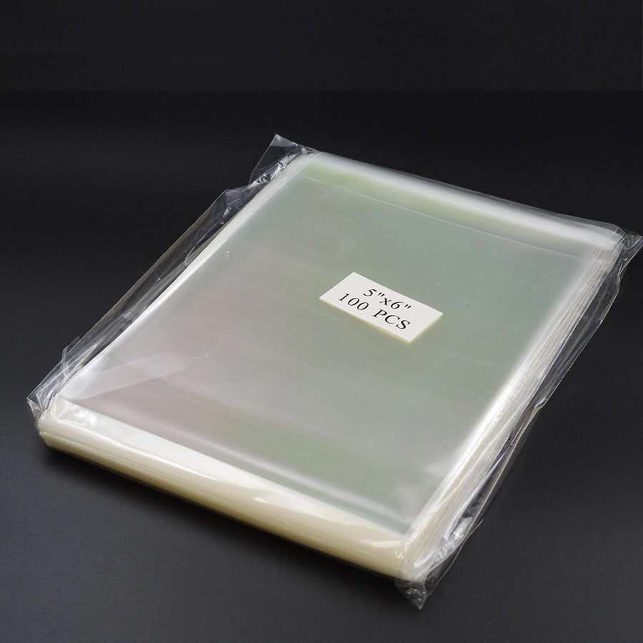 BOLSA DE CELOFÁN CON PEGAMENTO DE 5X6¨ PAQ. CON 100 PZS