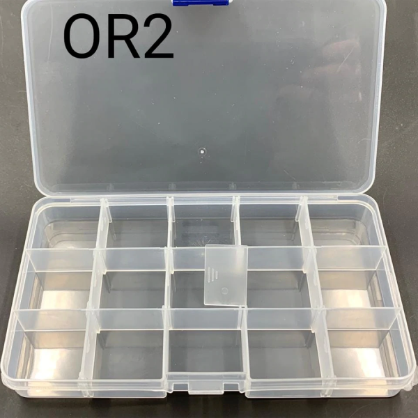 ORGANIZADOR DE 15 CASILLEROS DE 17X9.5X2 CM DE ALTURA