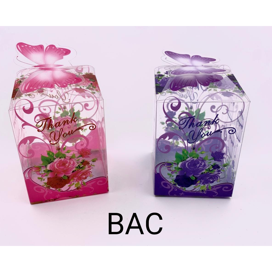 CAJITA ARMABLE DE ACETATO 5X7X5 CM PAQ. CON 12 PZ