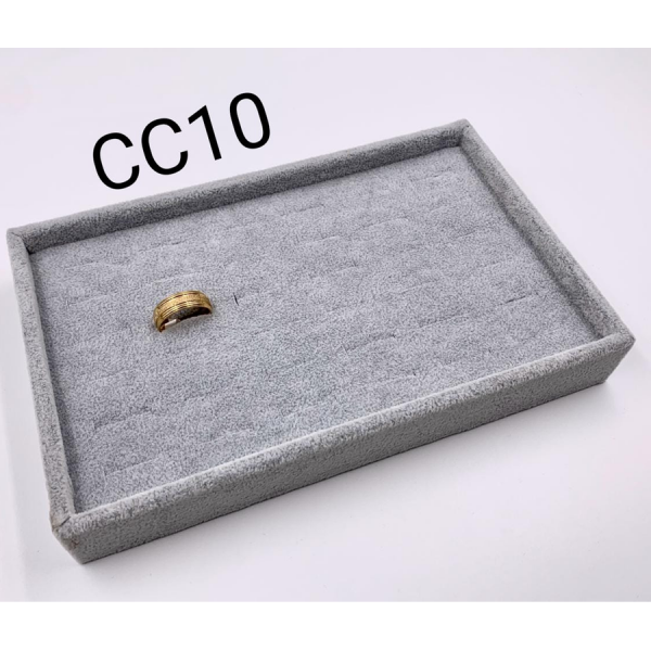 CHAROLA PARA 36 ANILLOS DE 22.5X14X3 CM