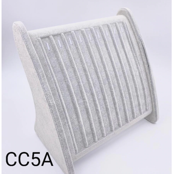EXHIBIDOR CON 9 GANCHOS PARA CADENA O ESCLAVA DE 25X24.5X14 CM
