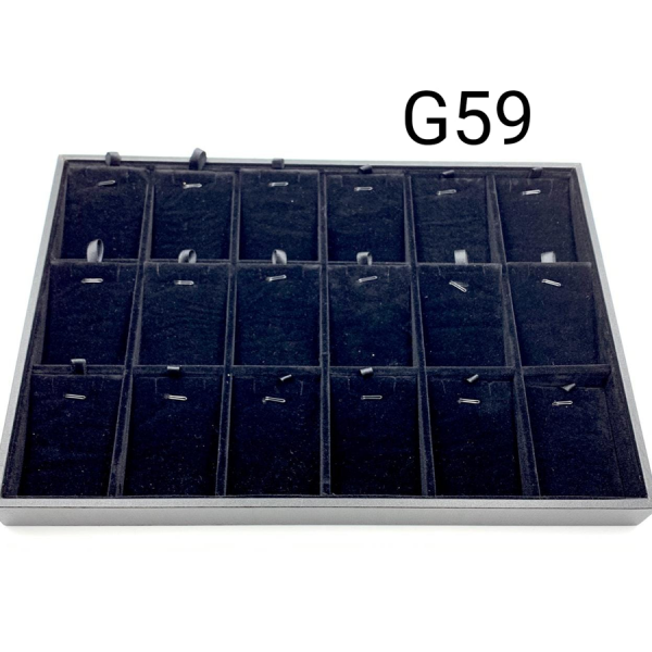CHAROLA CON 18 TARJETAS PARA JUEGO DE 35X24X3.5 CM