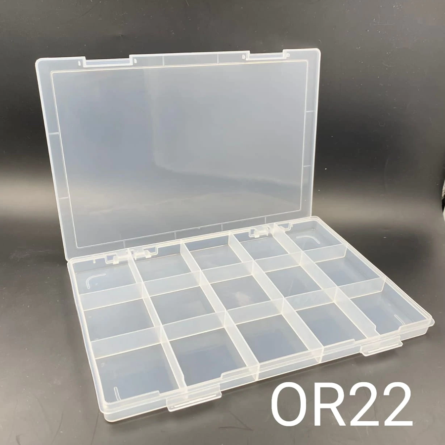 ORGANIZADOR DE 15 CASILLEROS DE 28X19X2 CM DE ALTURA