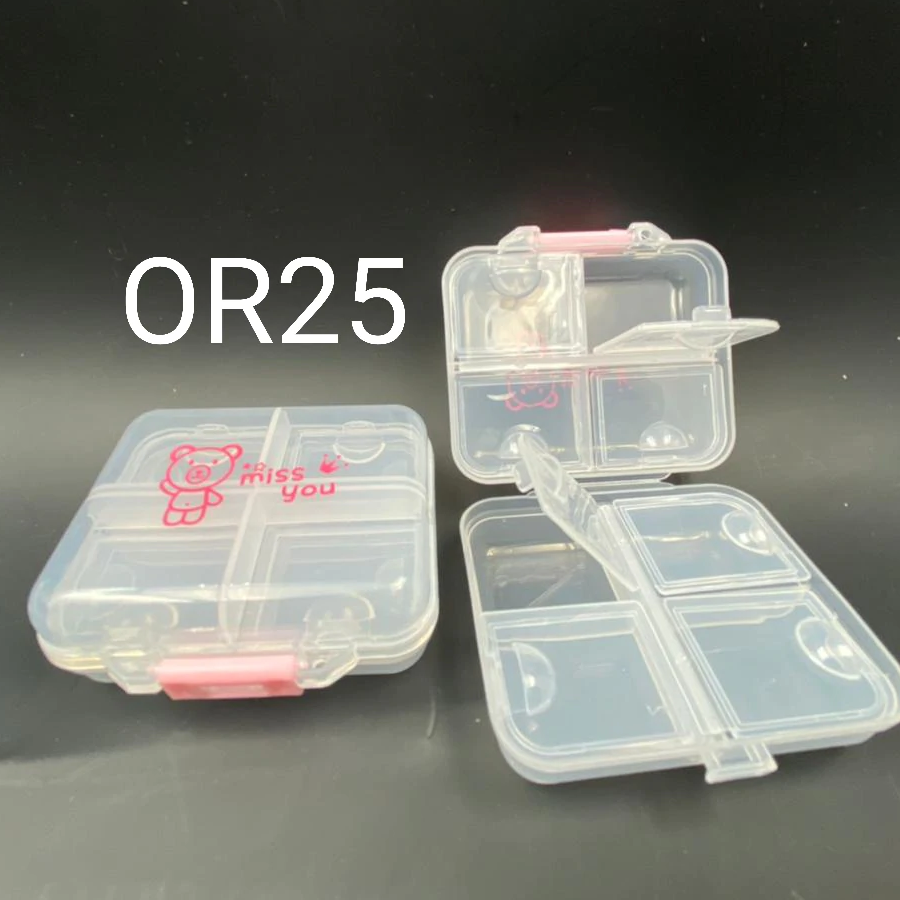 ORGANIZADOR PEQUEÑO DE 8 CASILLEROS INDIVIDUALES DE 8X6.5 CM