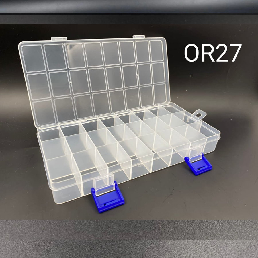 ORGANIZADOR DE 24 CASILLEROS 21X11X3 CM