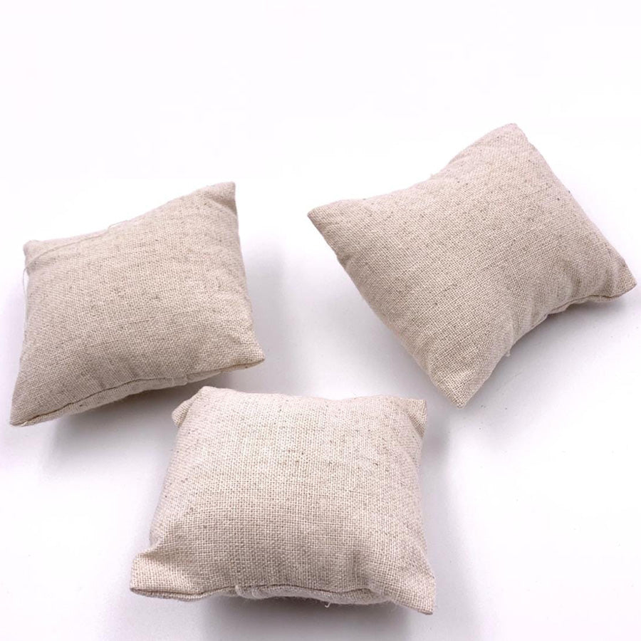 ALMOHADA SENCILLA DE YUTE PARA RELOJ O PULSERA